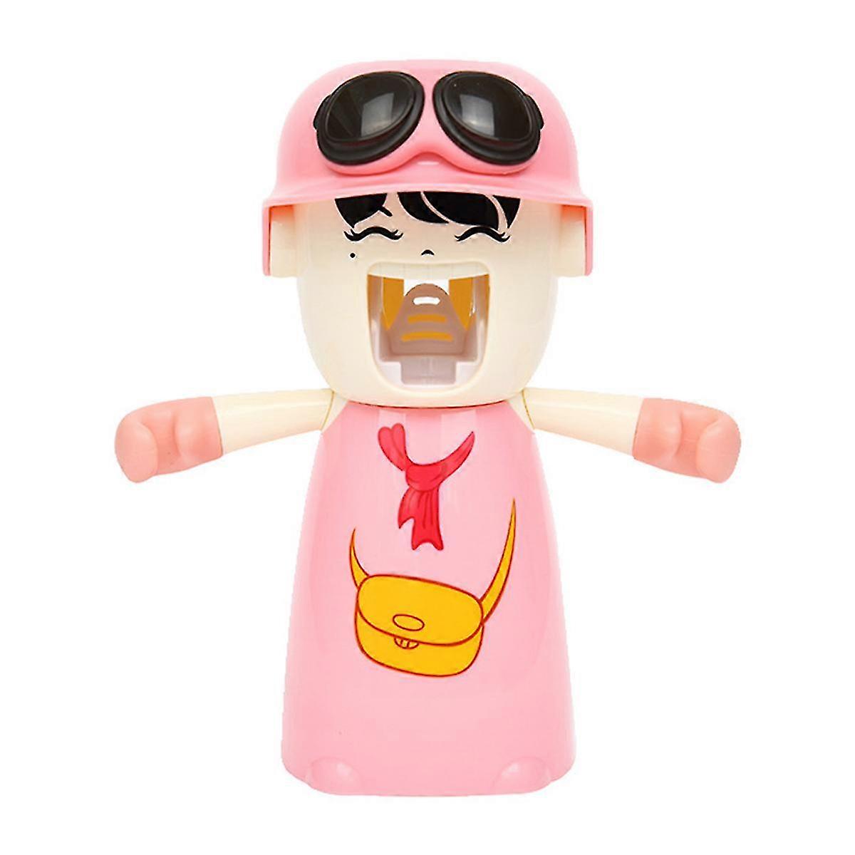 2026 Kids Toothbrush Holder and Automatic Toothpaste Dispenser Set