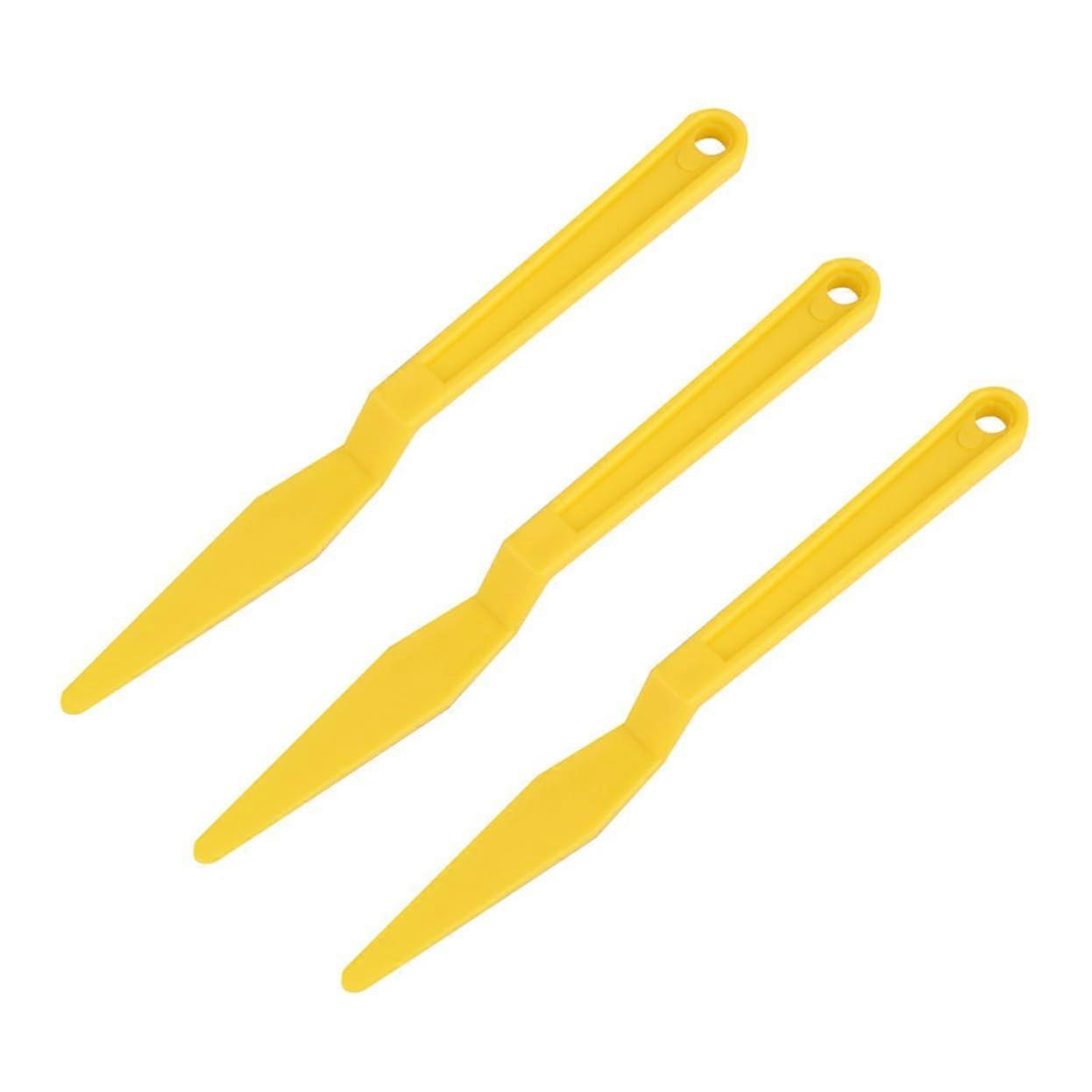3pcs Car Vinyl Wrap Squeegee Set for Bubble Application and Automotive Window Tint Installation