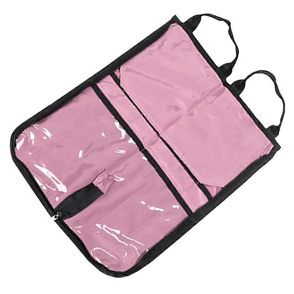 Ikebana Tools Container for Storage 2Pcs Pink Flower Arrangement Tool Bag