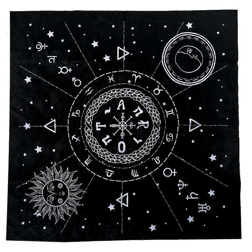 Table Runner Tarot Tablecloth for Divination 3Pcs Assorted