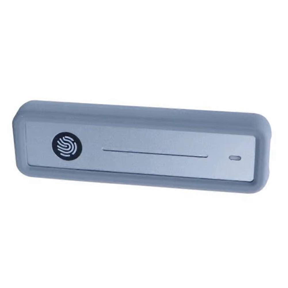 ITGZ Fingerprint Encryption M.2 Solid State Mobile Hard Disk Box SSD Computer Mobile Phone External Box RTL9210