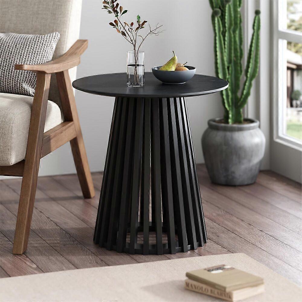 Palmer Charcoal Chic Side Table Side Tables