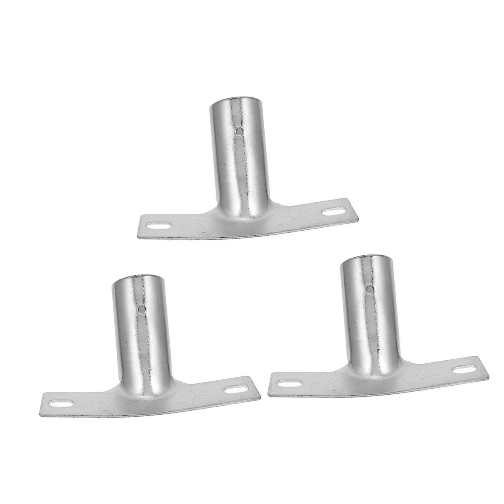 3pcs Universal Broom Handle Adapter Replacement with Secure Fit Broom Head Connector