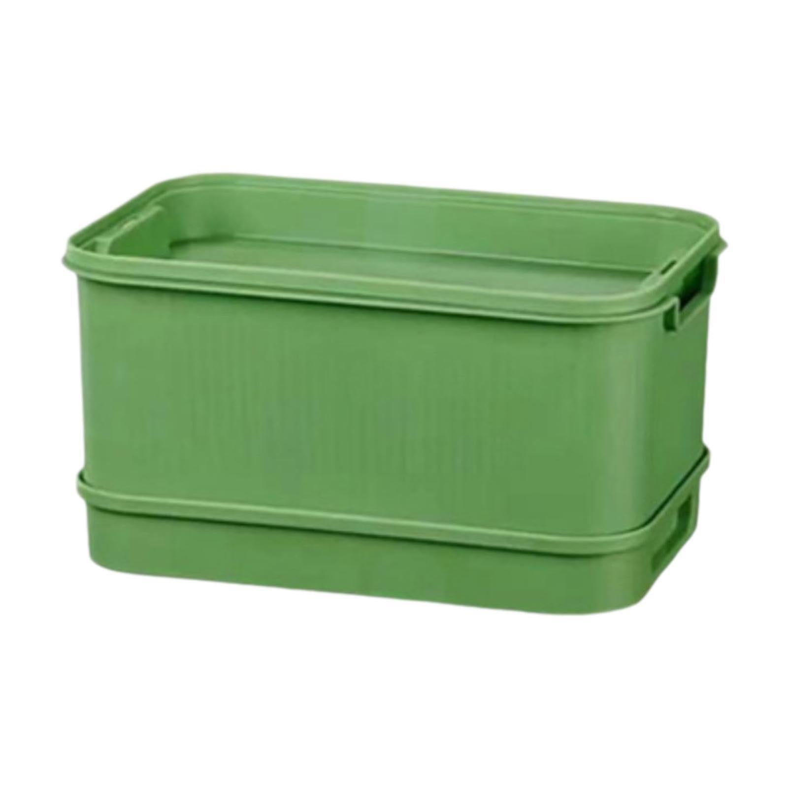 Sprouting Tray DoubleLayer Seed Sprouter Box for Beans and Peas Compact Kitchen Countertop