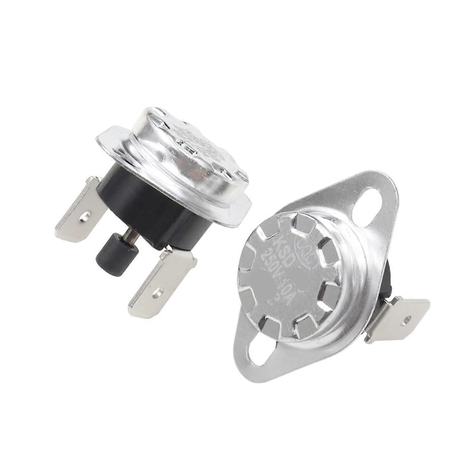 10PCS KSD303 70°C Manual Reset Thermal Switch 10A Normally Closed Temperature Control