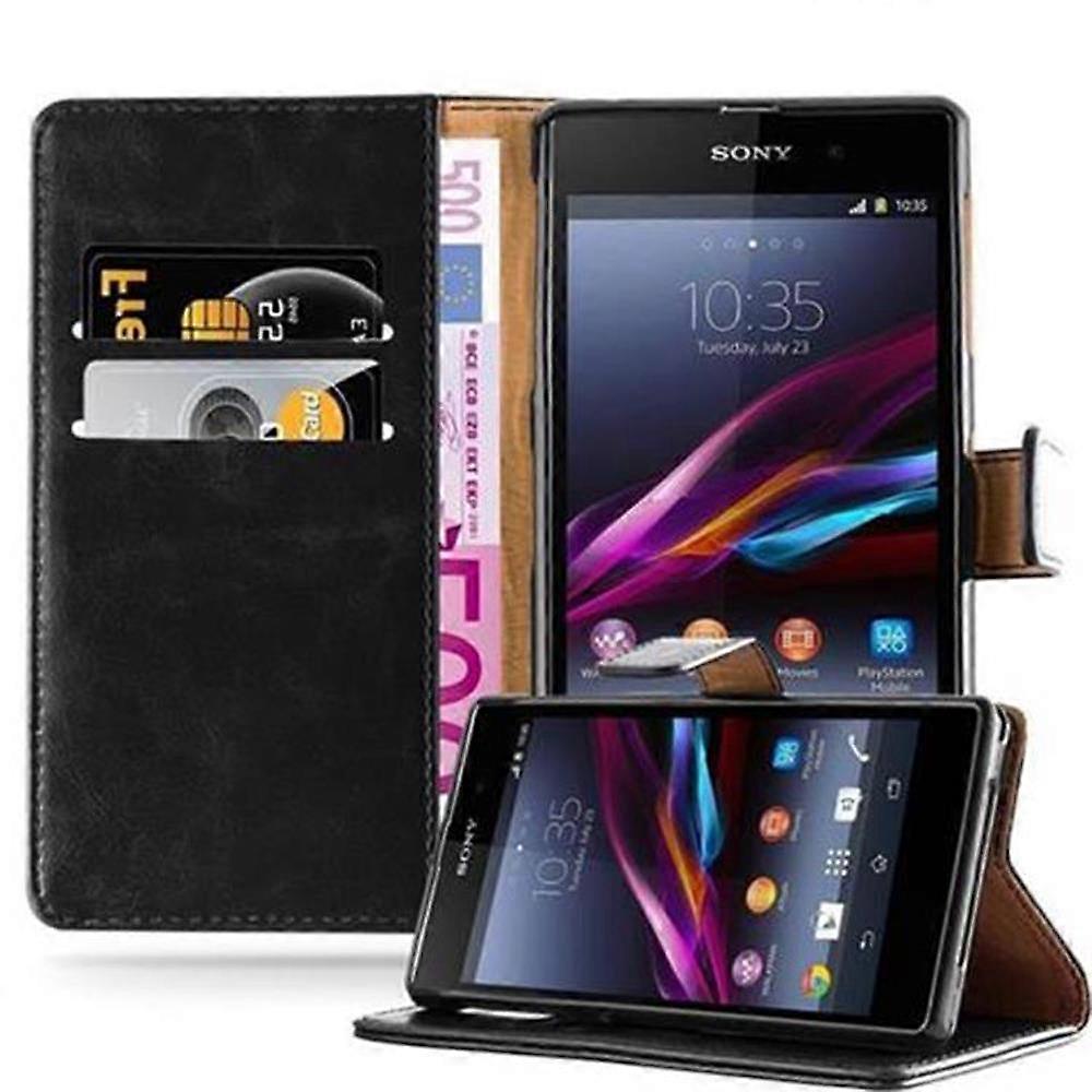 Protective case Sony Xperia Z1 case - glossy surface and stand function