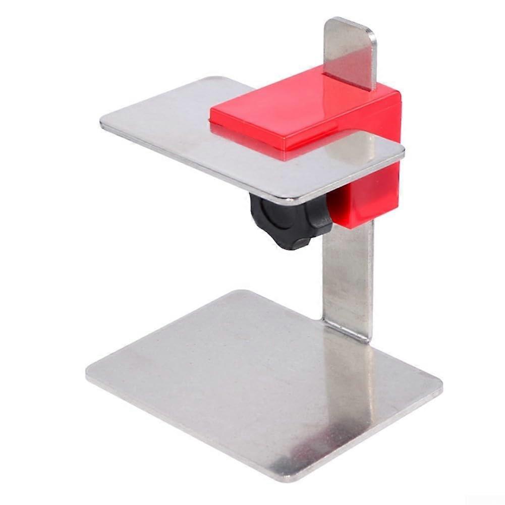 Cabinet Door Installation Tool with Adjustable Height Control and Ergonomic OneHand Operation
