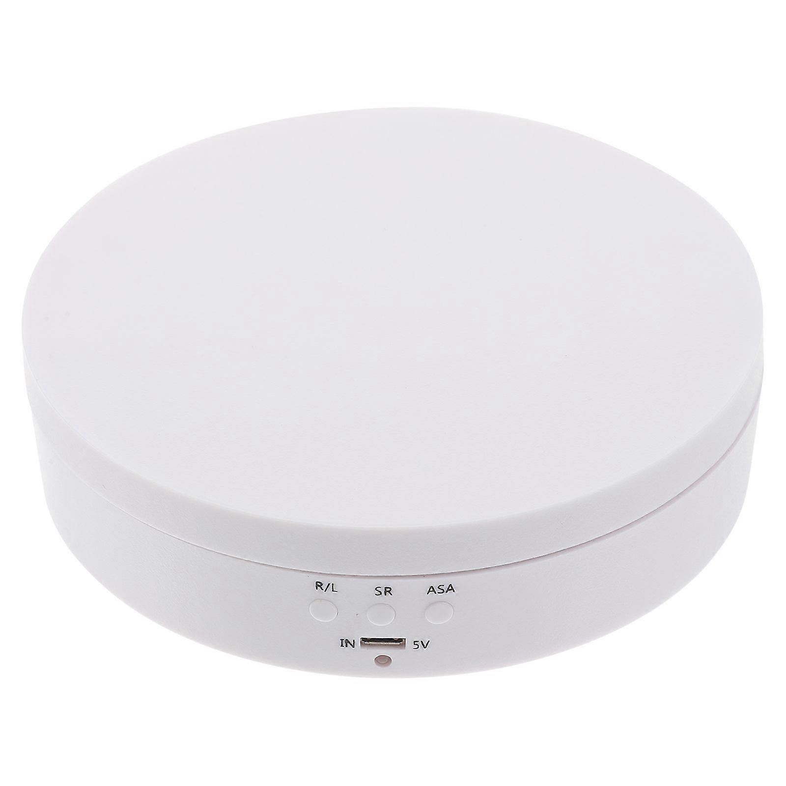 1pc 360 Degree Chargeable Automatic Jewelry Display Rack (without Battery)