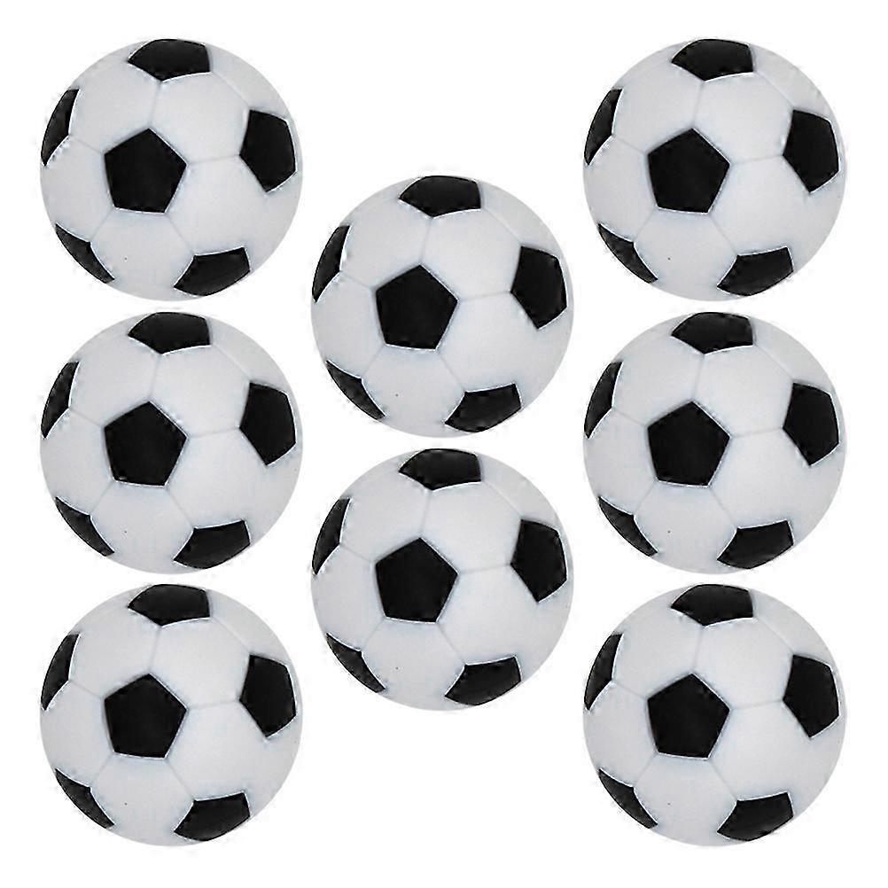 Foosball Accessories Mini Foosball Balls for Playing Use 8Pcs Set
