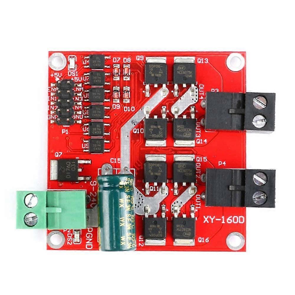 XY160D 160W Dual Channel DC Motor Driver PWM Speed Controller with Forward Reverse