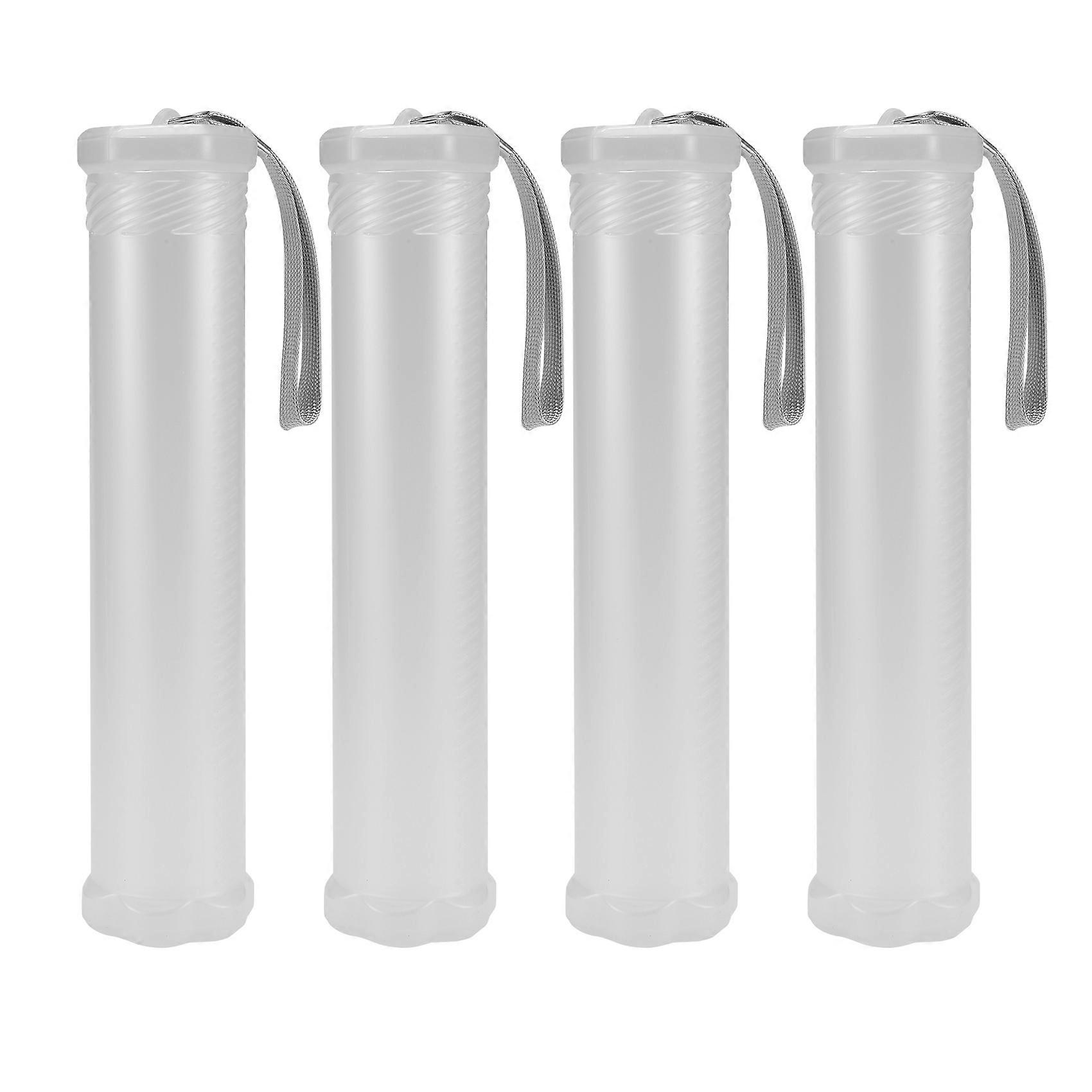 4 Pack Extendable Plastic Paint Brush Case