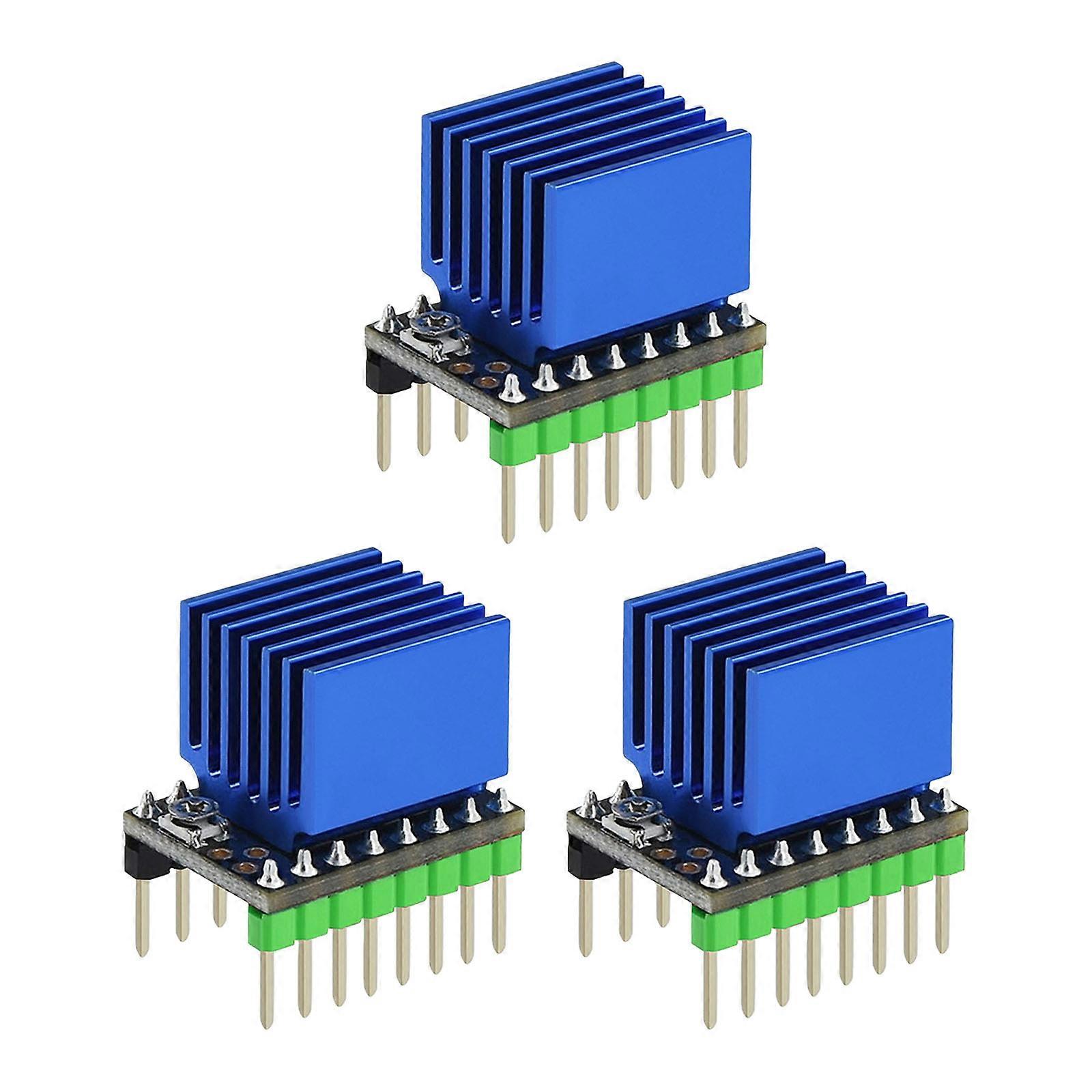 Simple Installation TMC2209 Stepper Motor Driver For 3D Printers Includes Advanced Microstepping Technology Multicolor