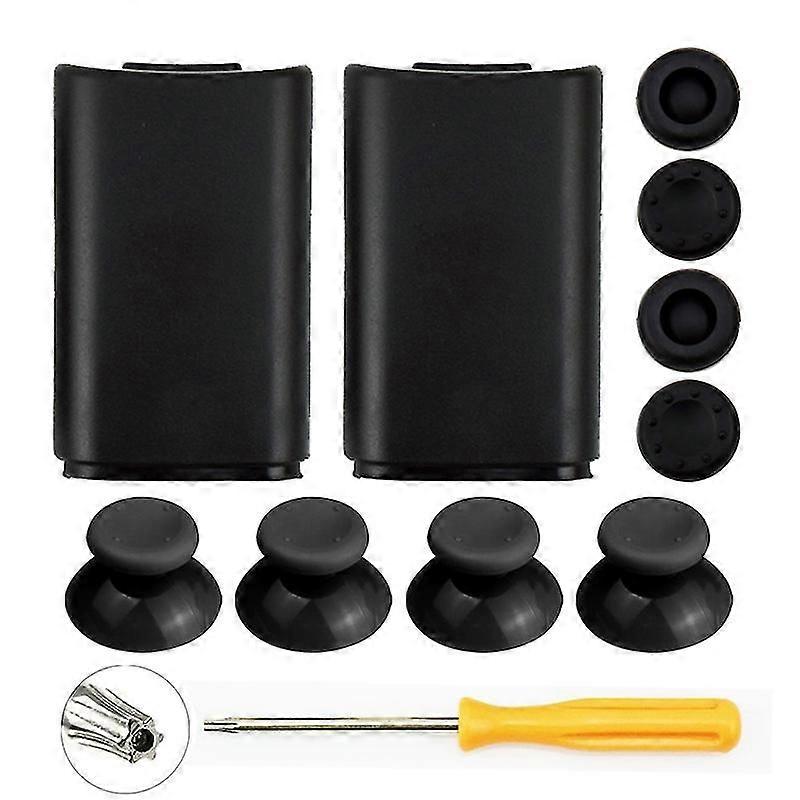 Data Frog 2x Aa Battery Back Cover For Xbox 360 Wireless Controller Battery Replacement Shell For Xbox 360 Wireless Controller