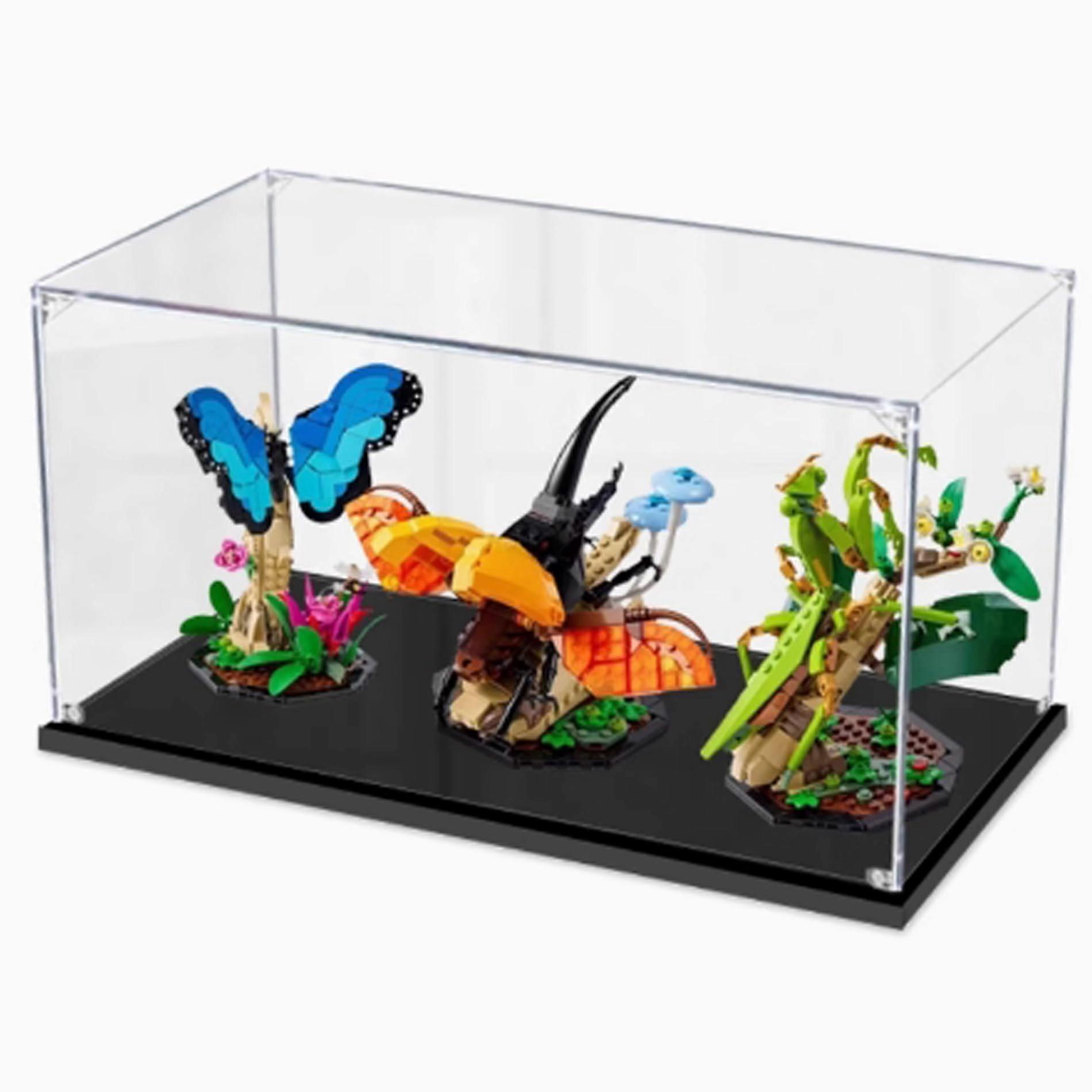 Display Case Box for  21342 Insects, PurposeBuilt Compatibility, Clear Acrylic Wall Mounted Gift Idea