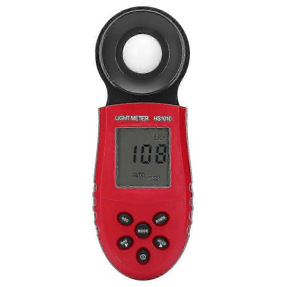 HS1010 Handheld Light Meter Digital Display Electric Illuminometer for Home Office