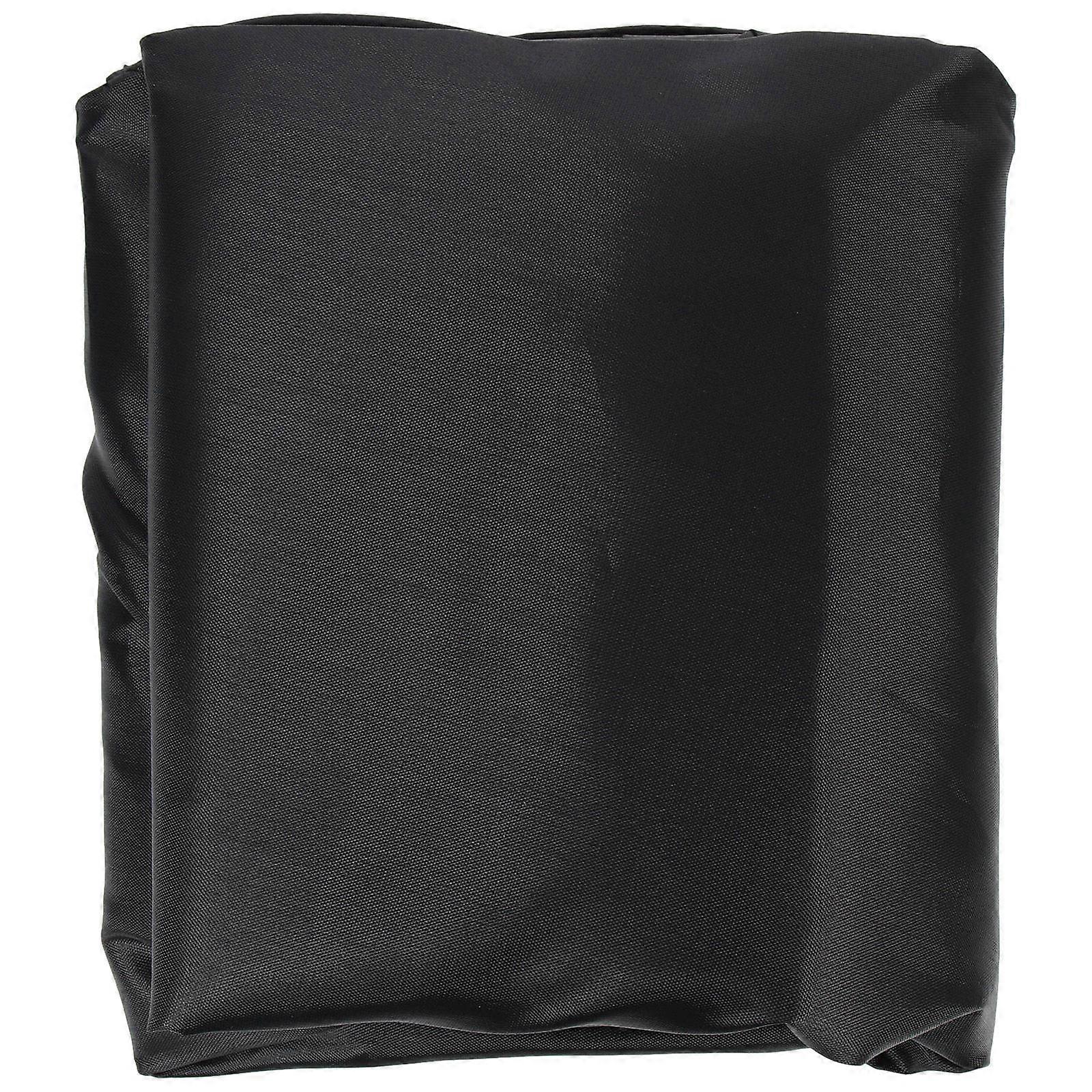 Snowplow Protective Cover for Snow Blower 2Pcs Foldable Black Protector