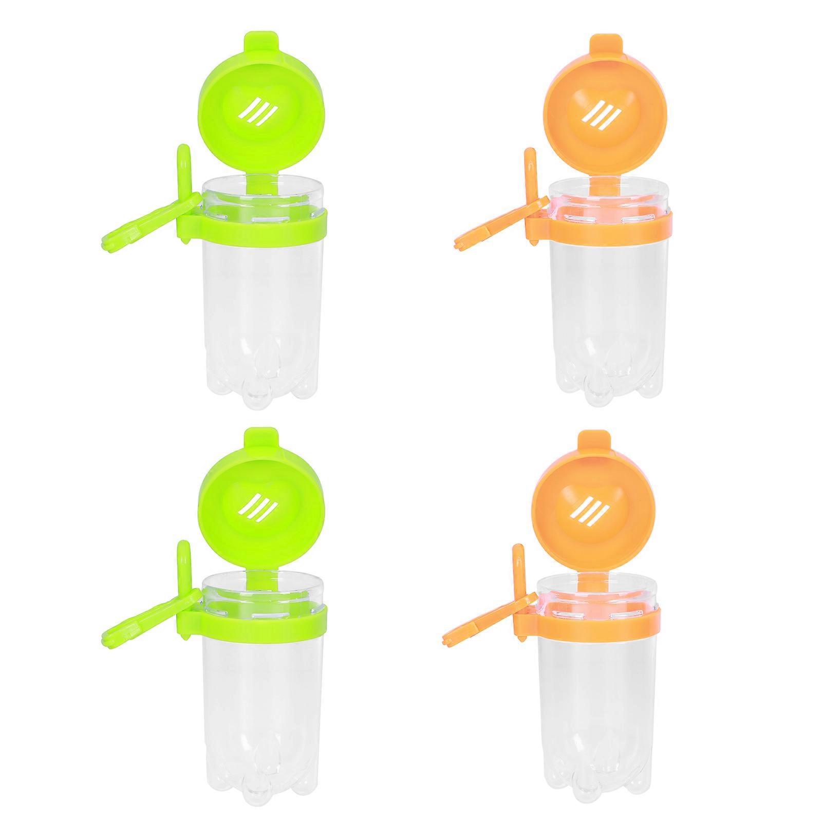 Portable Plastic Insect Observation Box for Storage 4Pcs Flip-Top Assorted Colors