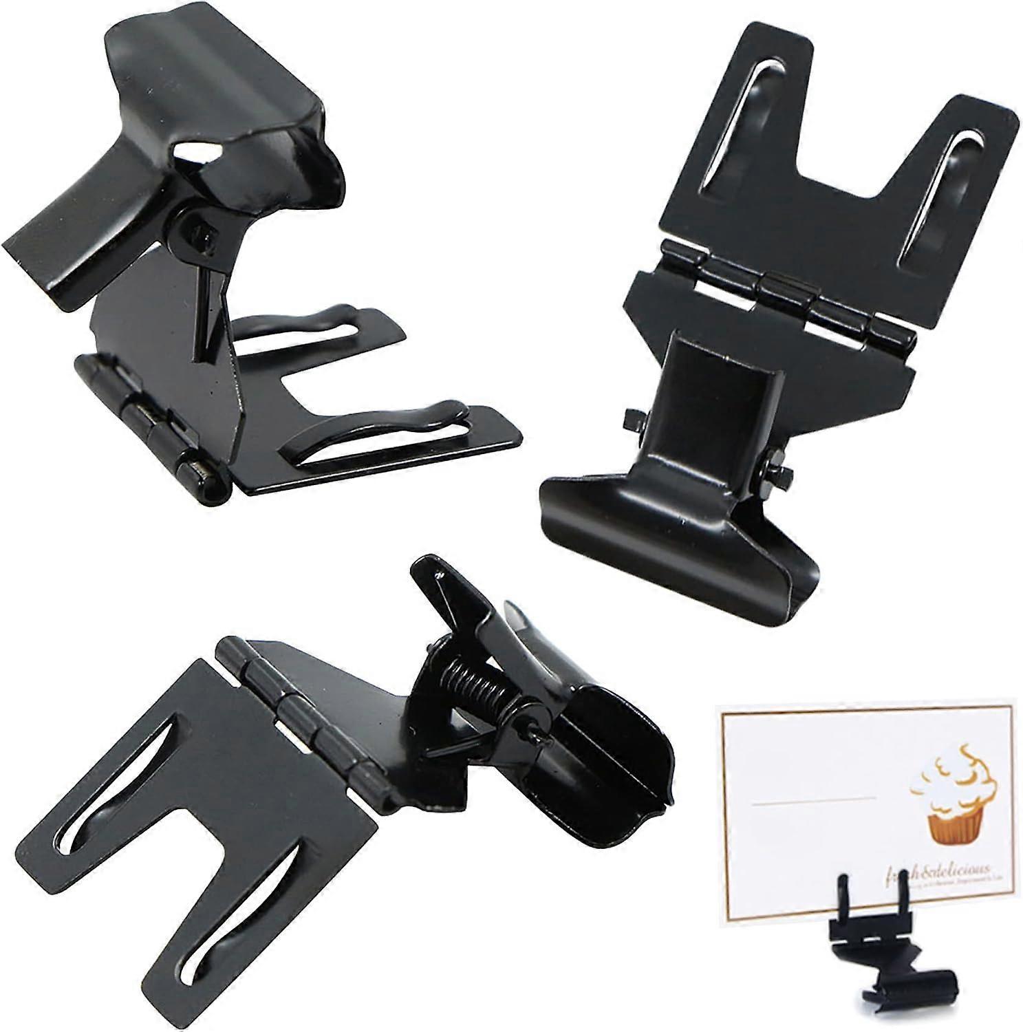 10-pack metal label holders