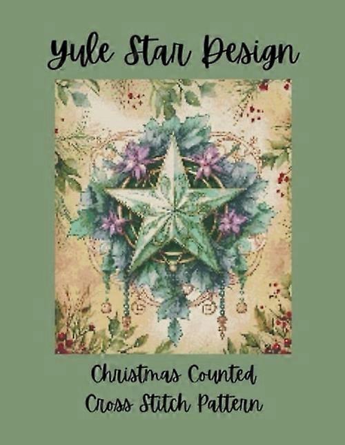 Yule Star Design Christmas Counted Cross Stitch Pattern
