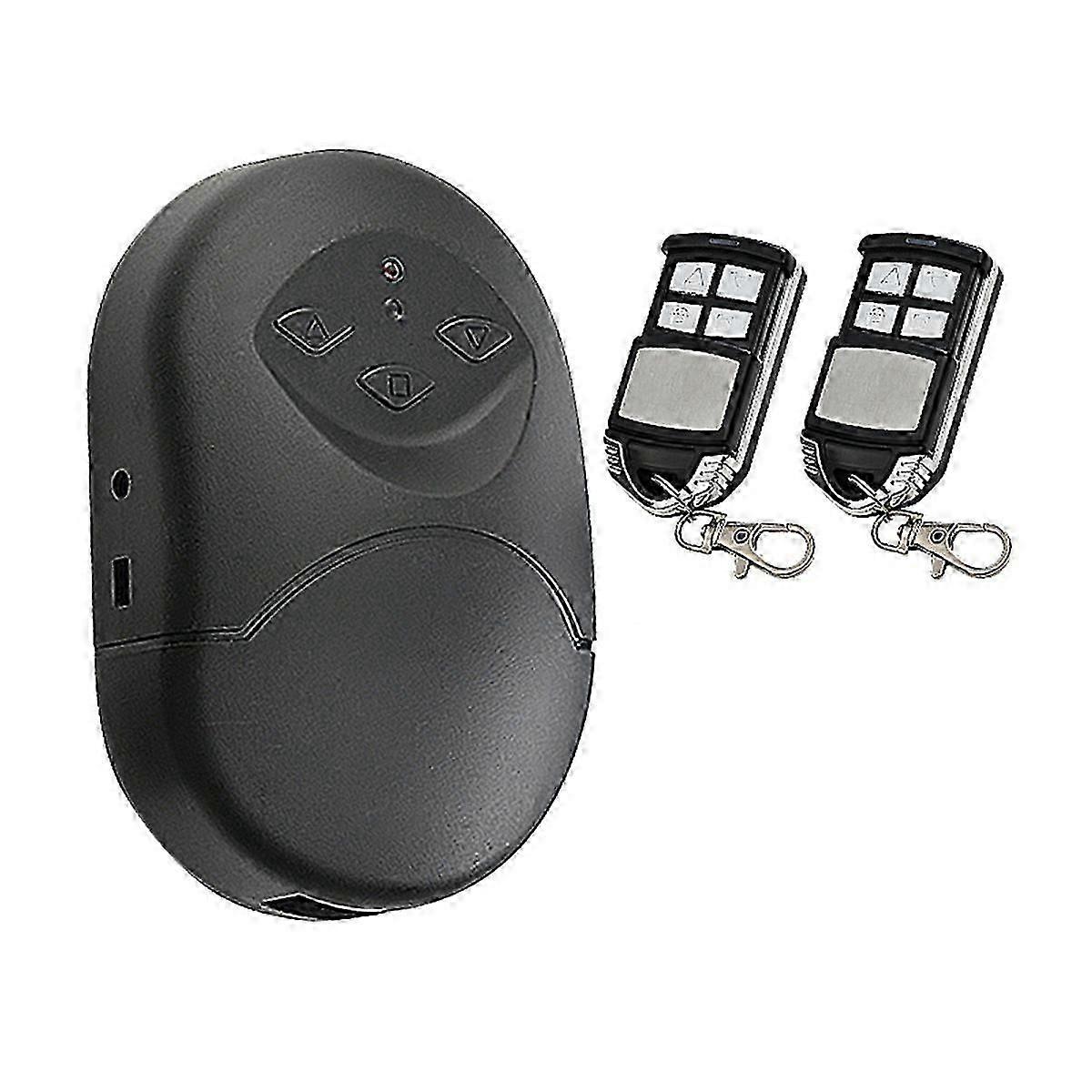 Tube Motor Controller Rear Button Version with Remote Control Environmentally Friendly Materials 433