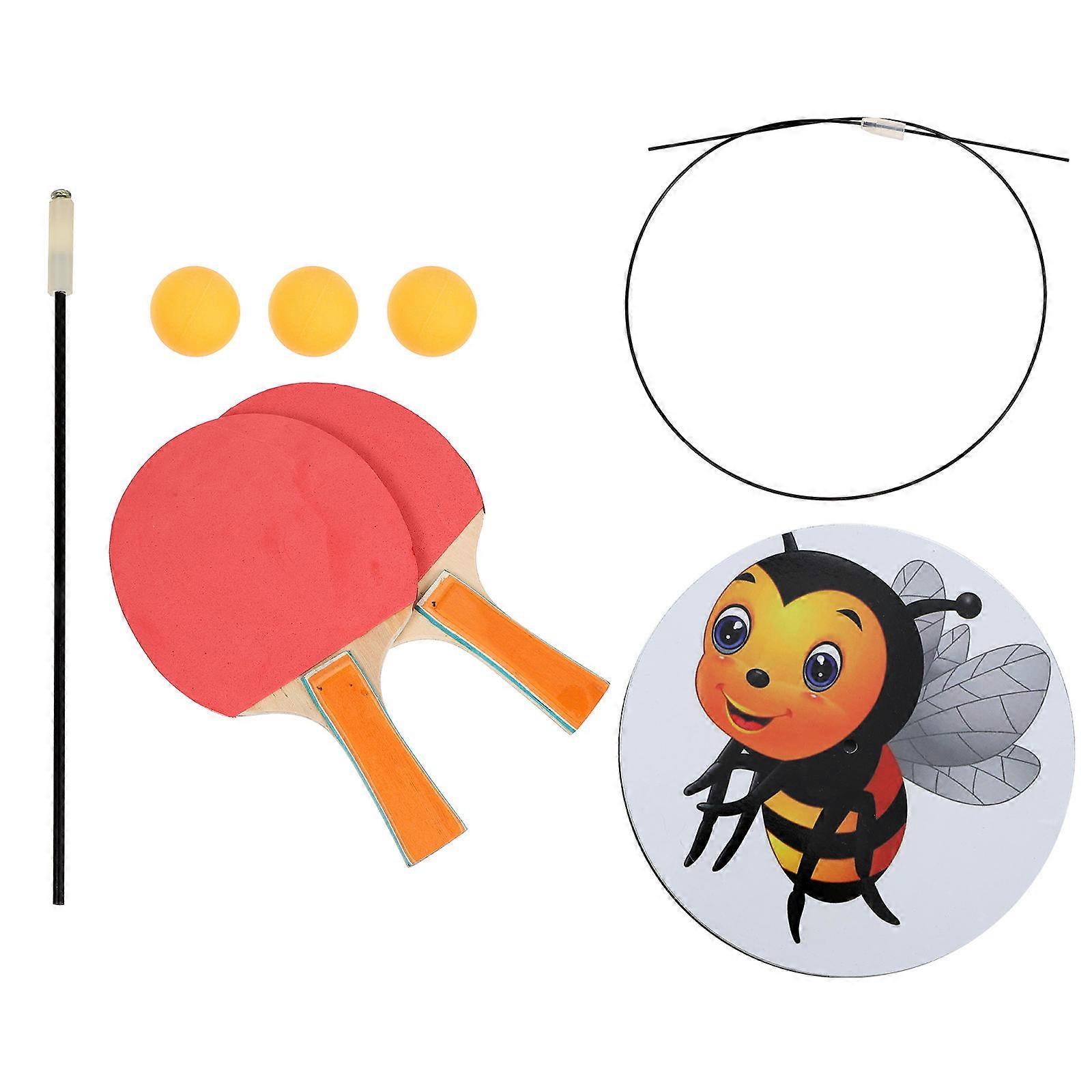 Table Tennis Training Device 1Set Elastic Shaft Kit for Practicing
