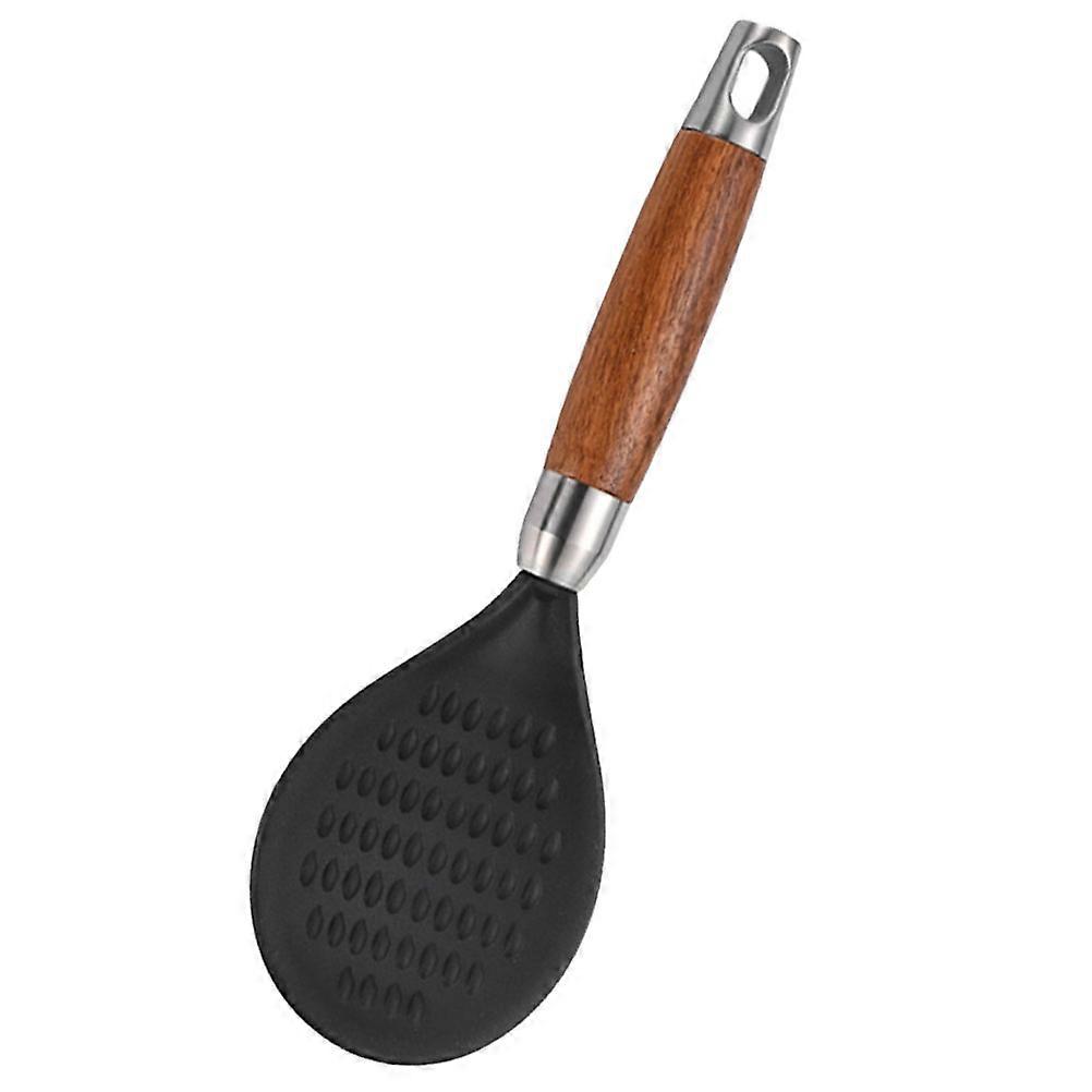 Standing Rice Spoon Silicone Serving For Home Users 1Pack