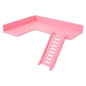1pc Hamster Écureuil En L Planche Debout Hamster Cage Échelle Plate-forme