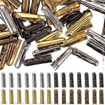 20 Stück Metall Schnürsenkel Tipps Aglets Ersatz Schnürsenkel Tipps DIY Schnürsenkel Materialien