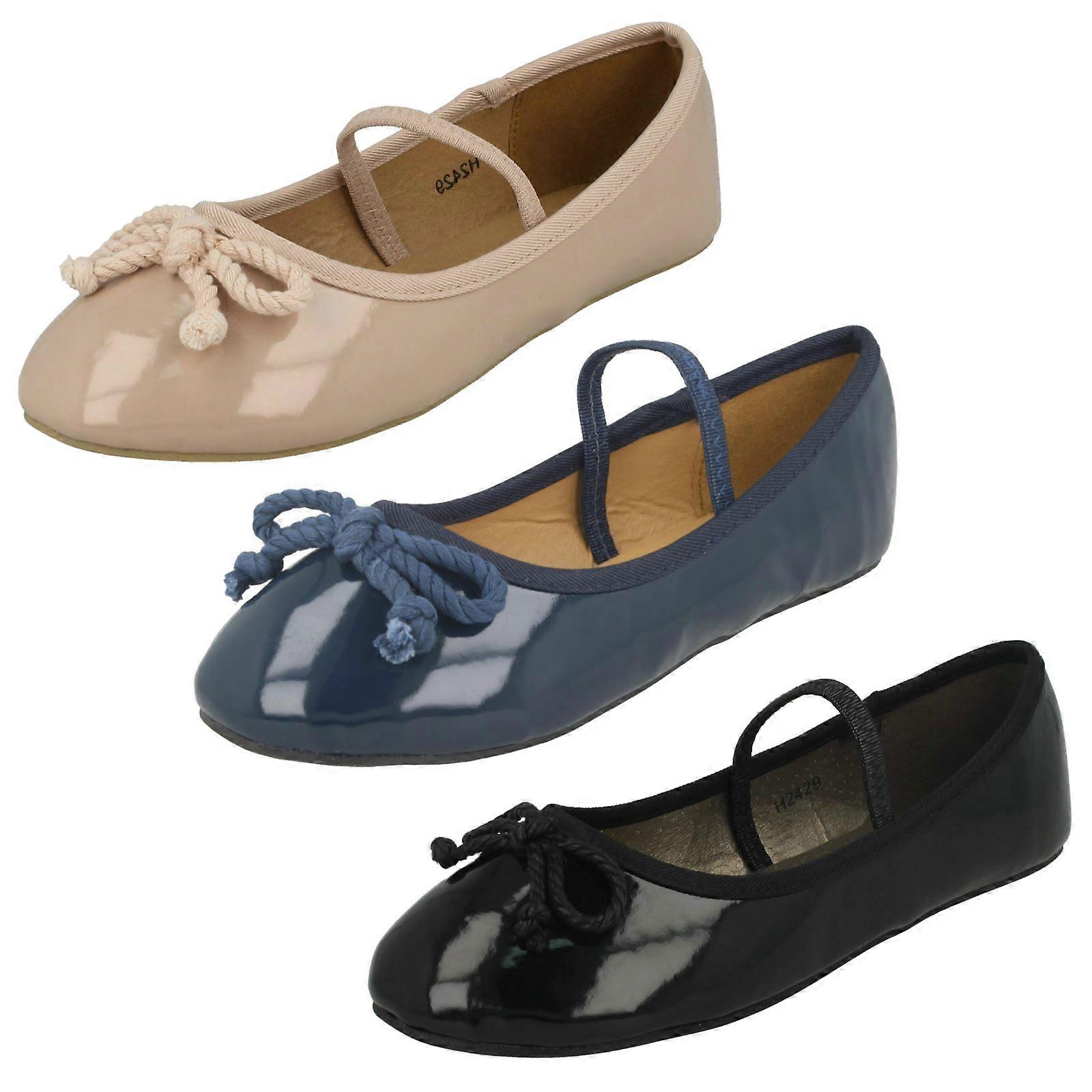 Filles Spot Sur Élastique Bar Ballerines