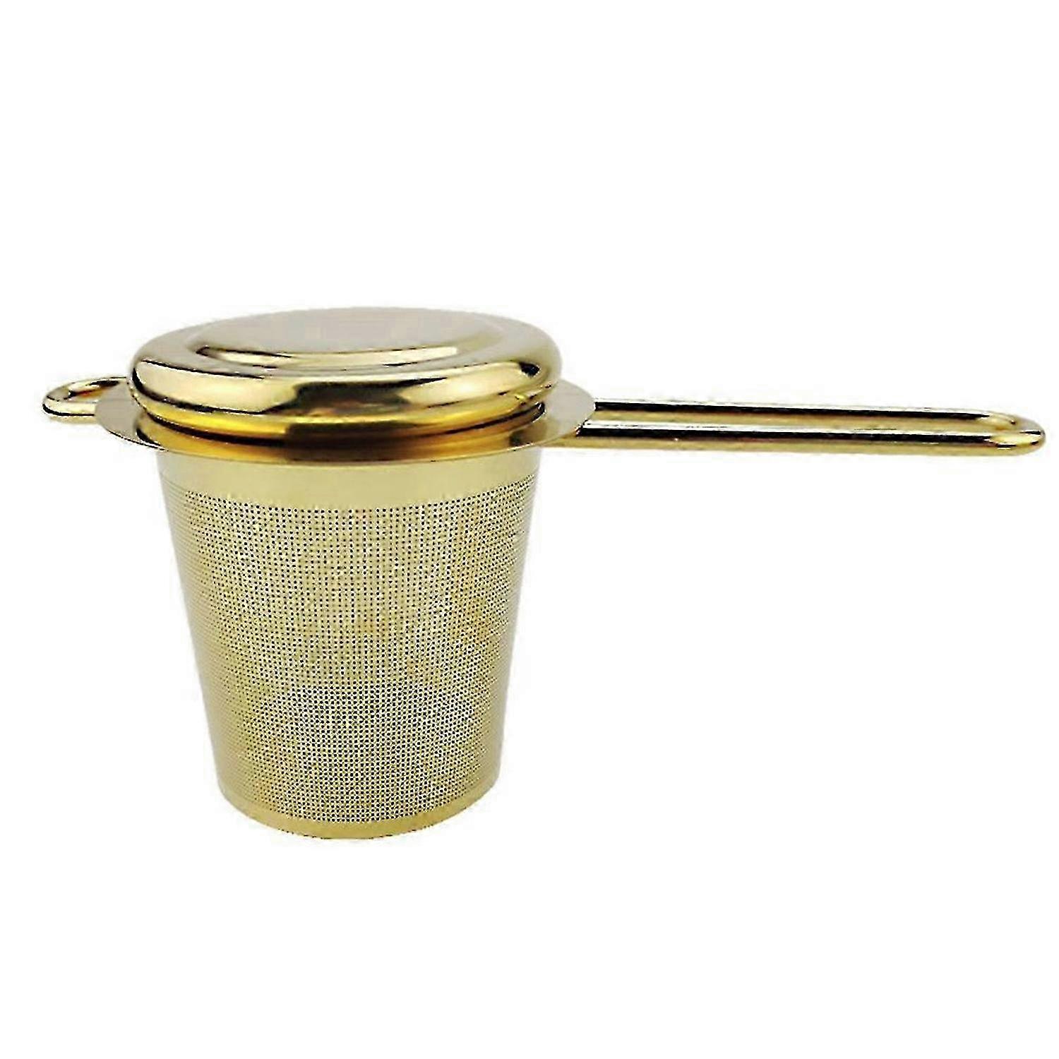 Tea Leaf Tea Strainer Golden Barrel Tea Strainer Kung Tea Set