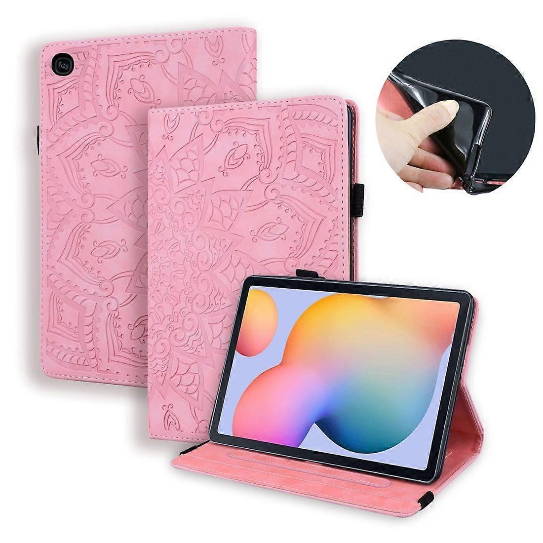 Calf Pattern Leather Case For Samsung Galaxy Tab S6 Lite