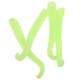 4pcs Octopus Antenna Finger Puppet Luminous Prank Toy Finger Toy (Light Green)