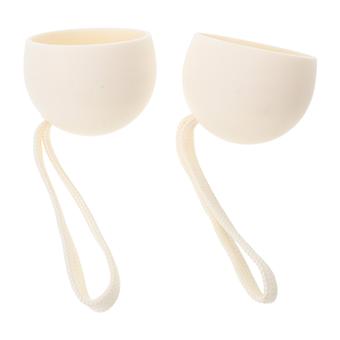 2 stk. paraplyhåndtak: Plastgrep halvrund for 13-14 mm gjenger, reiseparaplyer og sammenleggbare paraplyer - Reparasjonstilbehør, enkel installasjon, utskiftbar