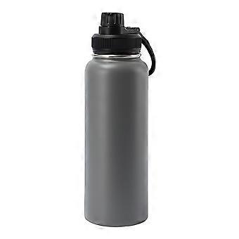 Edelstahl-Vakuumbecher 40oz isolierte Wasserflasche auslaufsichere Weithals-Thermoflasche Halten Sie kalte Heißgetränke Tee Kaffeetasse für Outdoor-Sportarten Tr