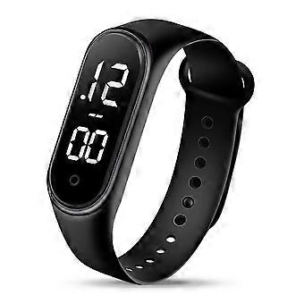 Electronic Watch Kids LED Digital Sports Watch Waterproof Fashionable Accurate Timekeeping Clear