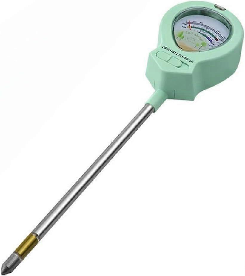 Digital Soil Tester 4 In 1 Function Measuring Moisture Ph Light And