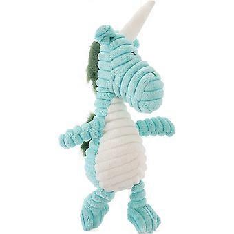 Dog Toys Chew Plush Unicorn Design Sound Toy for Puppies and Cats