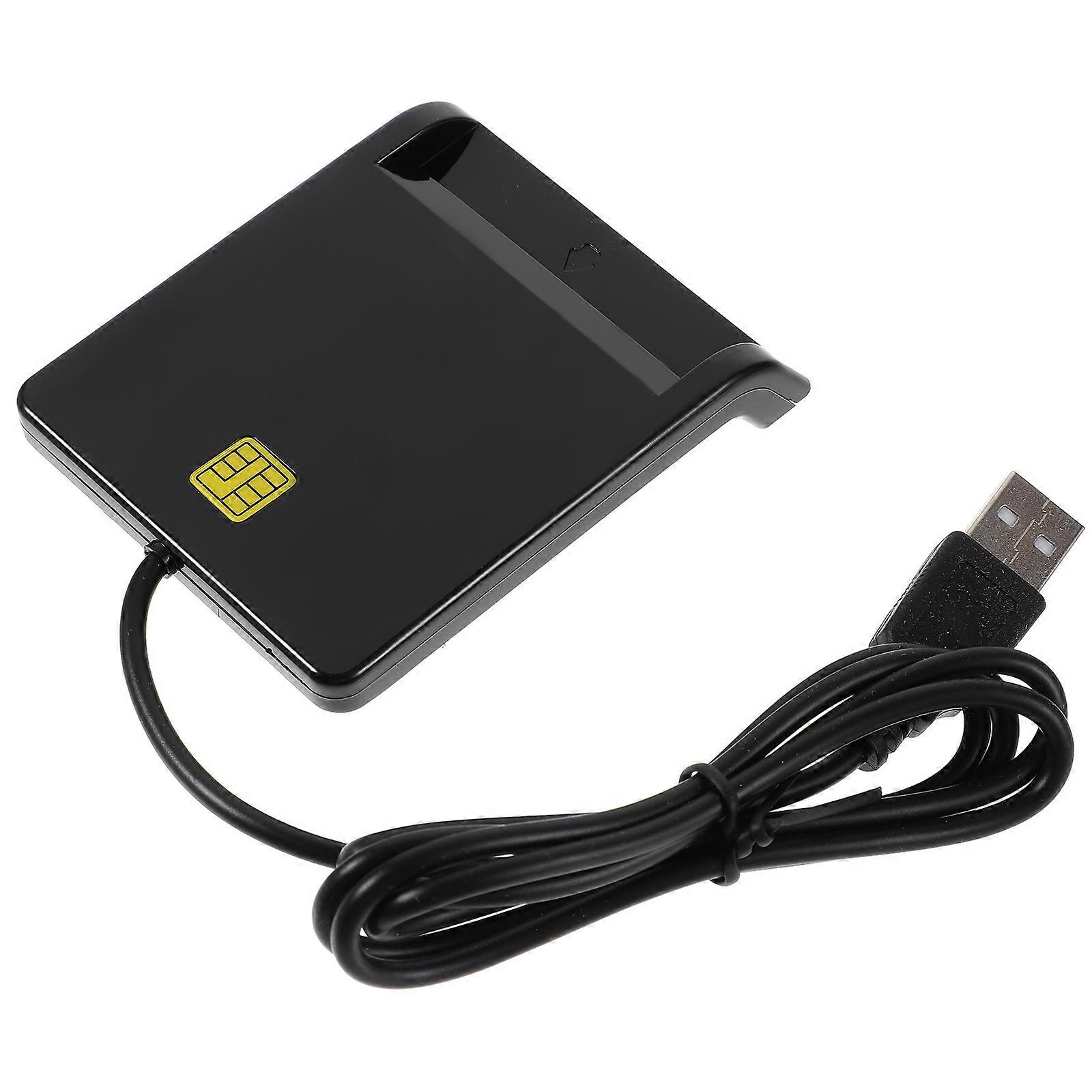 Universal Portable USB Smart Cards Reader Compatible for Windows Vista Mac X10.3.x+