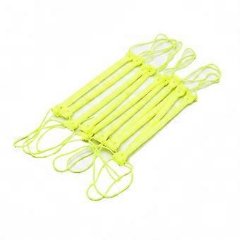Portable Agility Ladder Fluorescent Yellow Sports Gear Cord Sides for Field