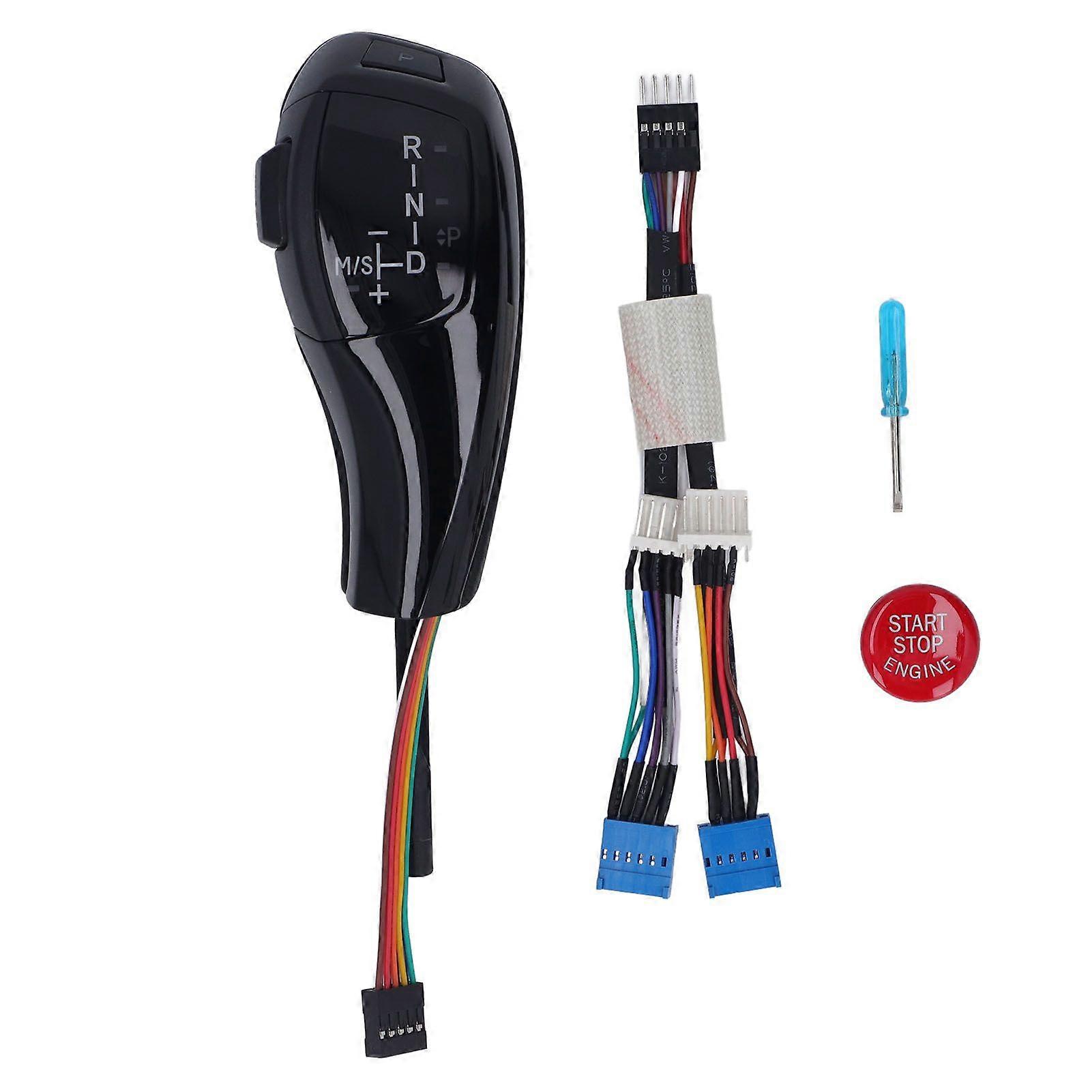 pre-facelift E63 E64 LED gear shift knob and button kit