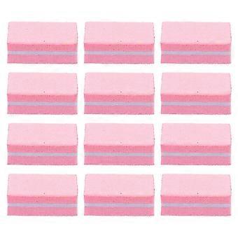 Sponge Nail Files for Shaping Nail Use 50Pcs Pink Manicure Repairing Files