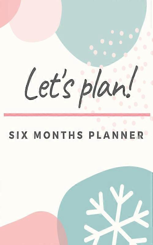 Activity Planner Notebook Six Months Planner Monthly Weekly Activity Tracking An