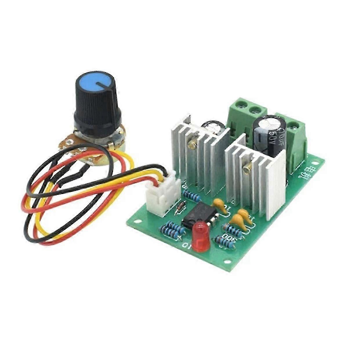 PWM DC Motor Speed Controller, 12V-36V, 3A, Adjustable Voltage Regulator Module
