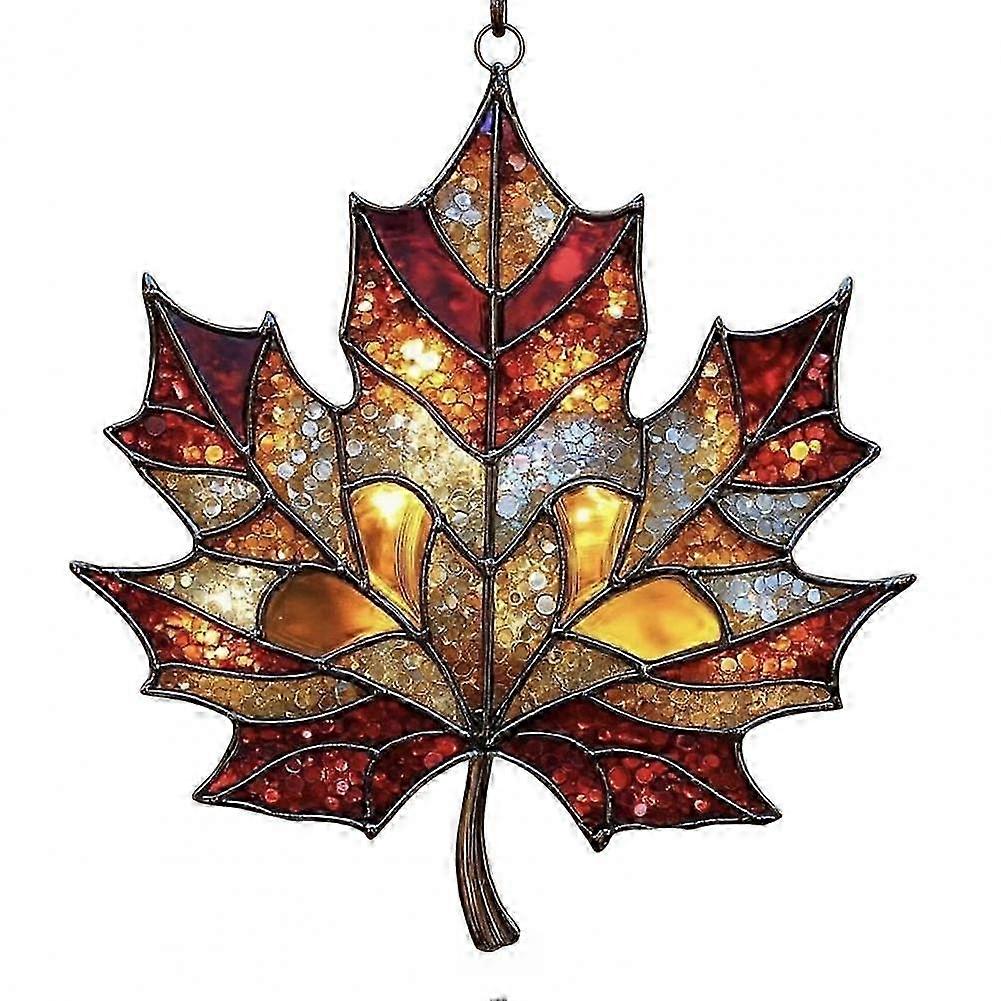 Clear Acrylic Maple Leaf Sun Catcher