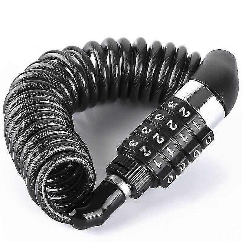 Palm-Sized Alloy Cable Lock 4-Digit