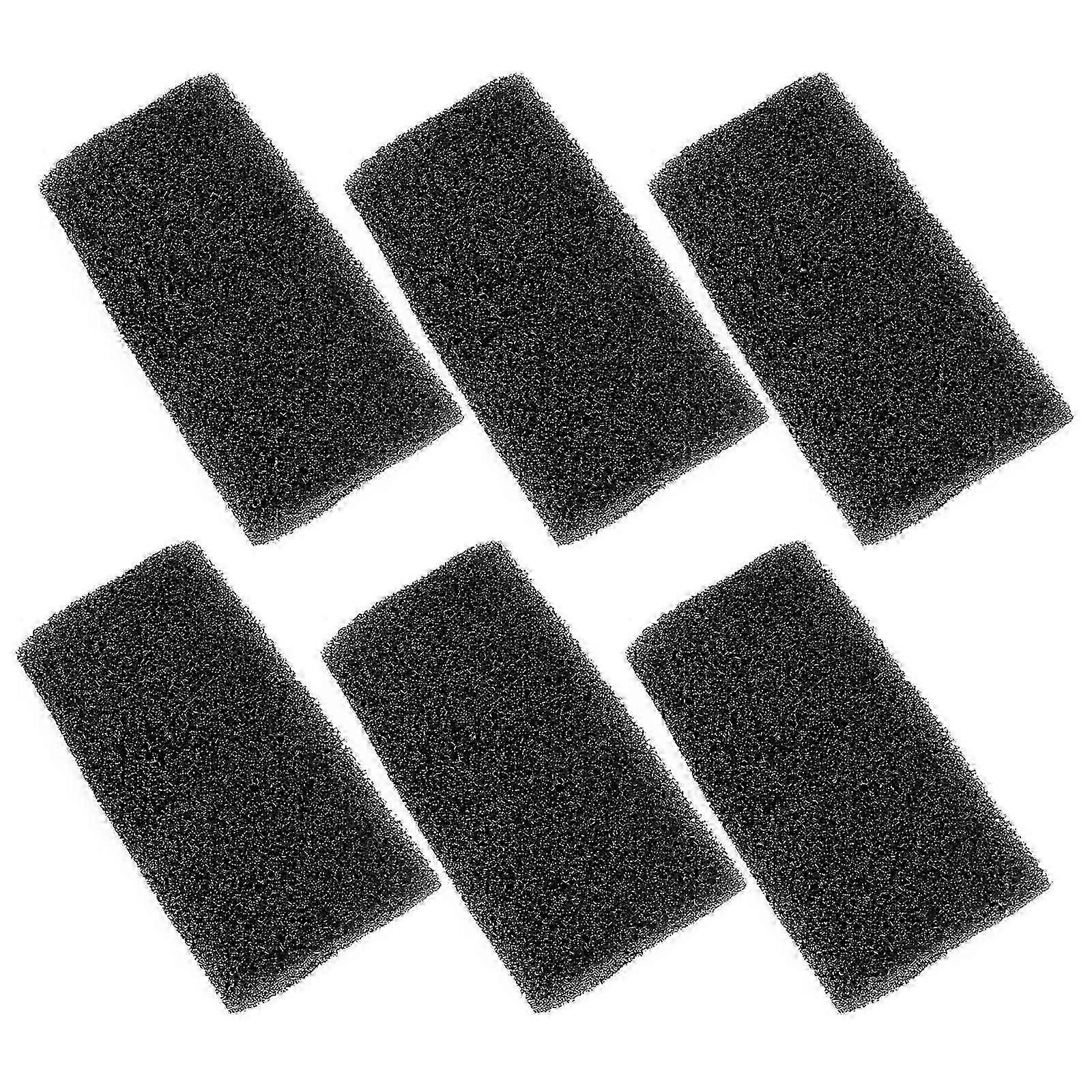 Cotton Pre-Filter Sponge 6 Pack