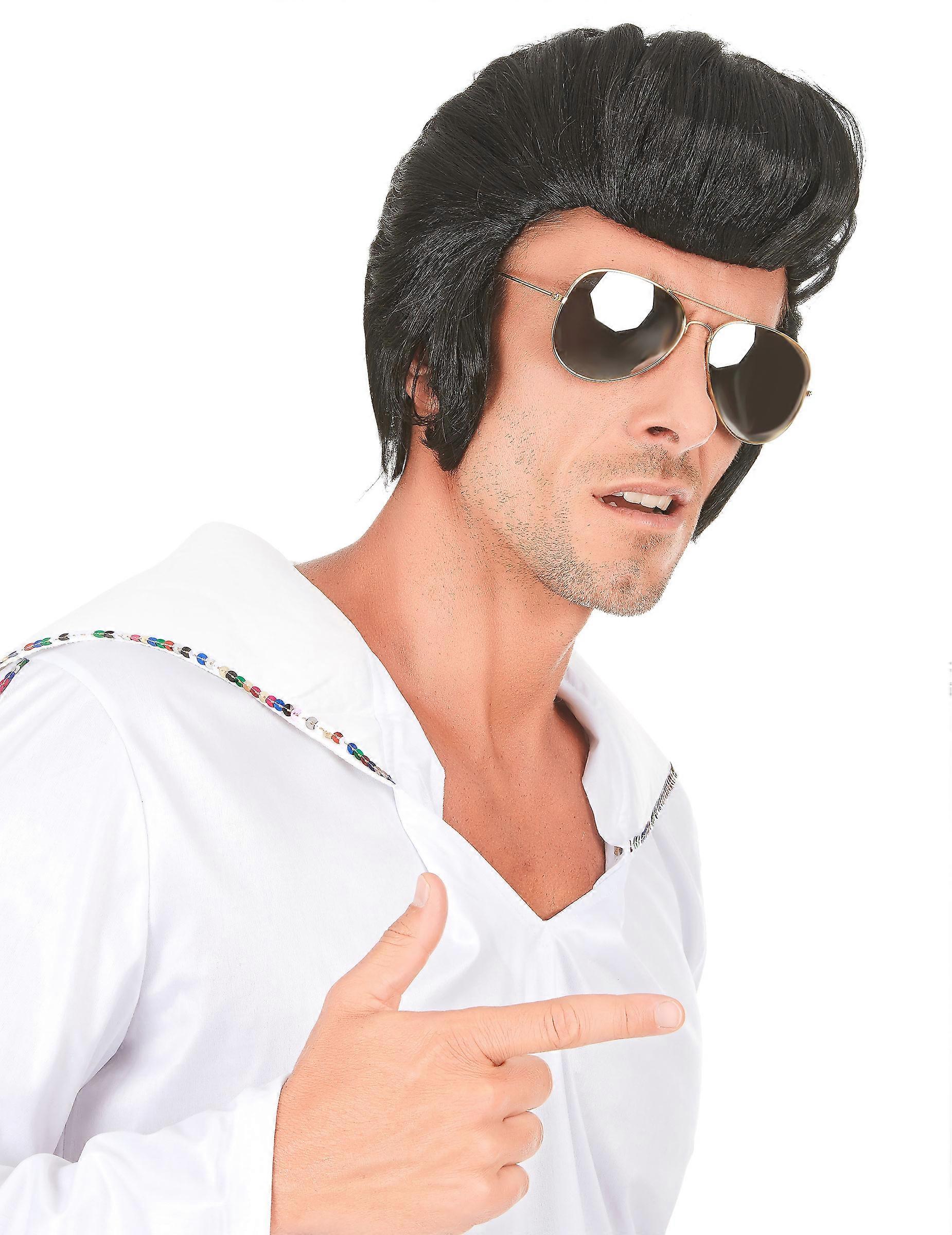Men's rock star wig