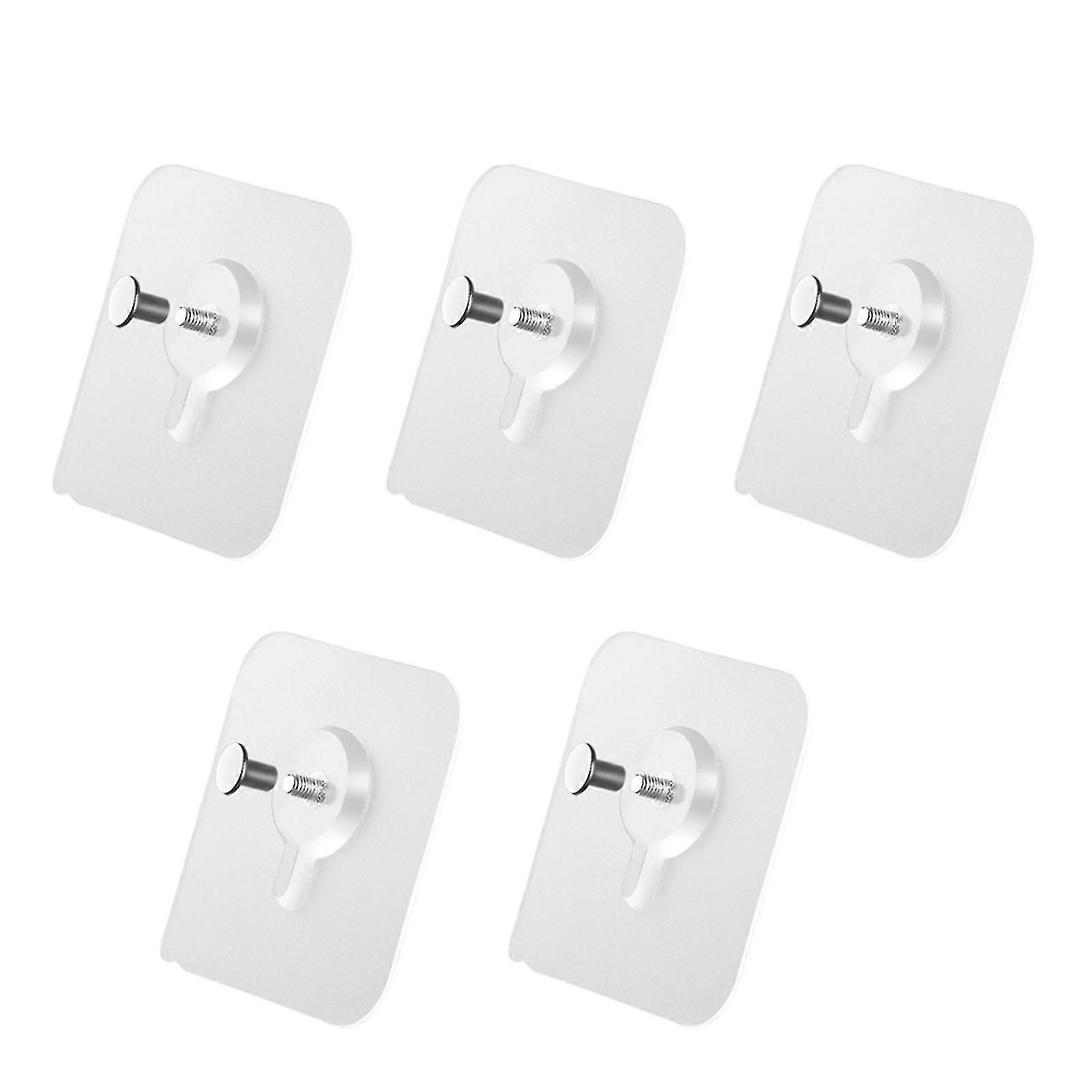 Clear Wall Mounted Hooks Multi-purpose Adhesive Hooks