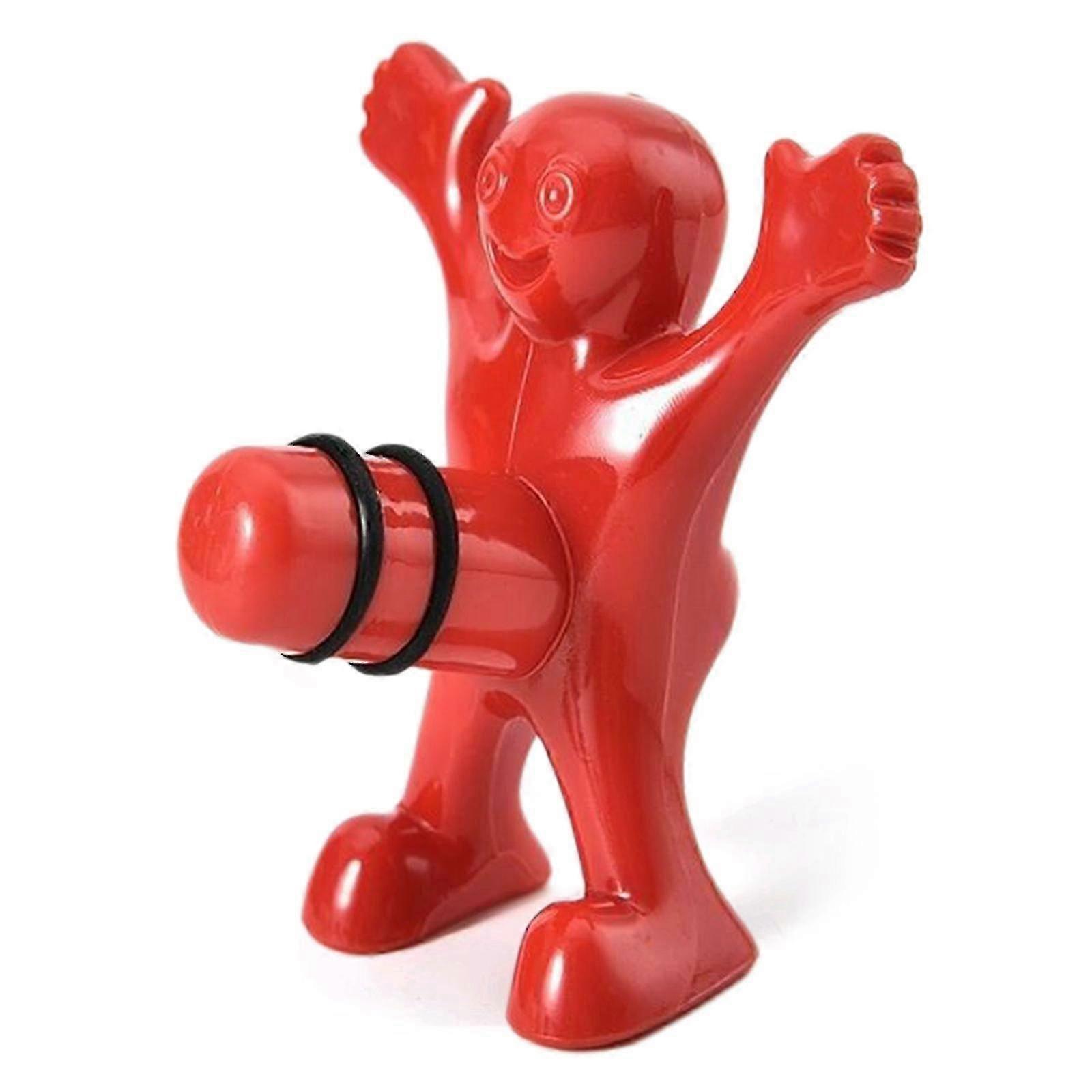 Red Fun Wine Beer Opener Set