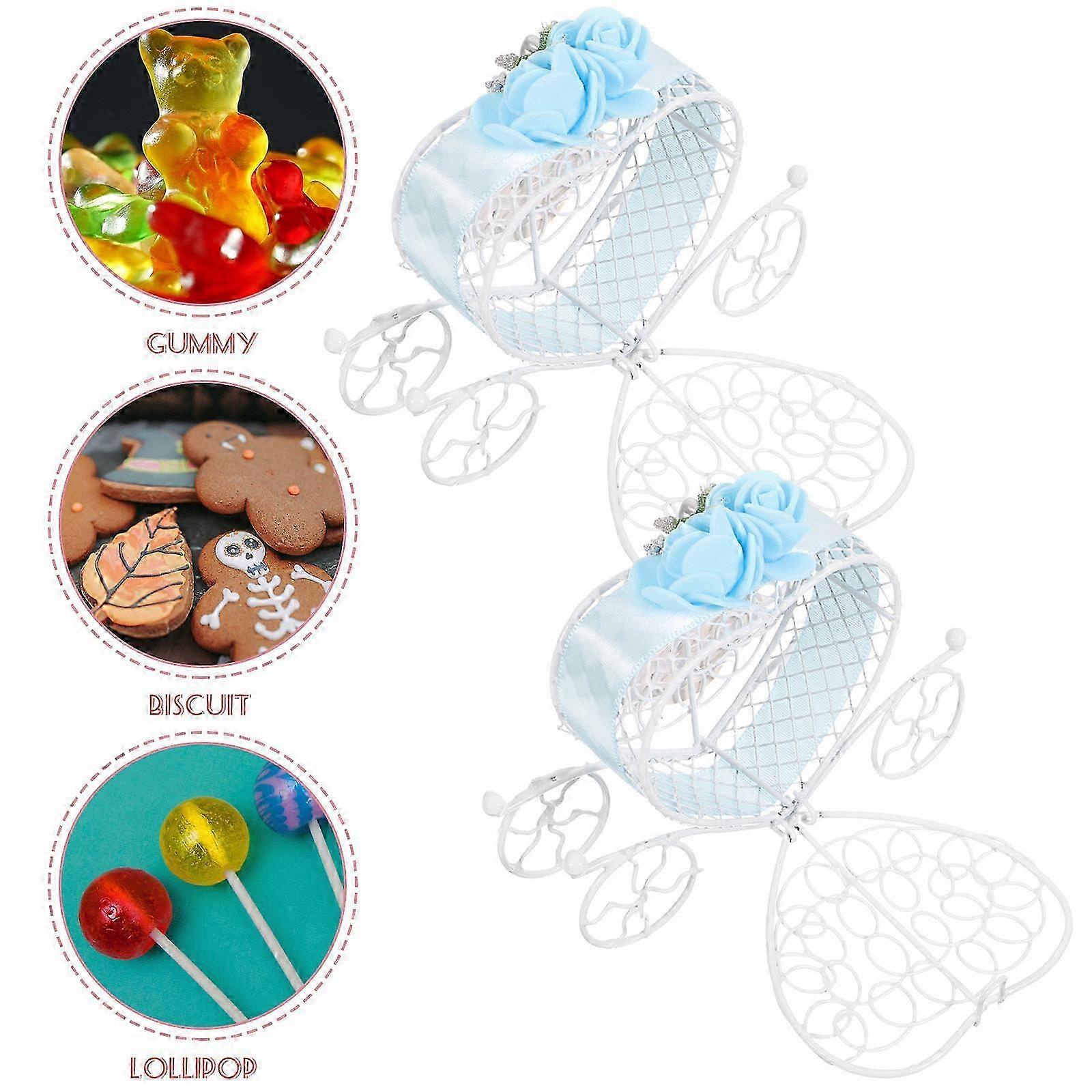 Blue Wedding Candy Box 10Pcs, Compatible with Halloween Gift